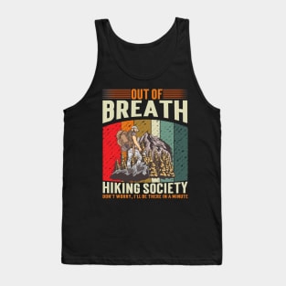 Out Of Breath Hiking Society Tank Top